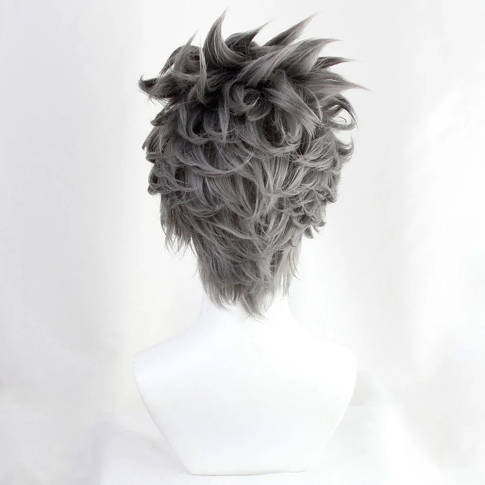 JoJo's Bizarre Adventure: Diamond Is Unbreakable Koichi Hirose Grey Cosplay Wig