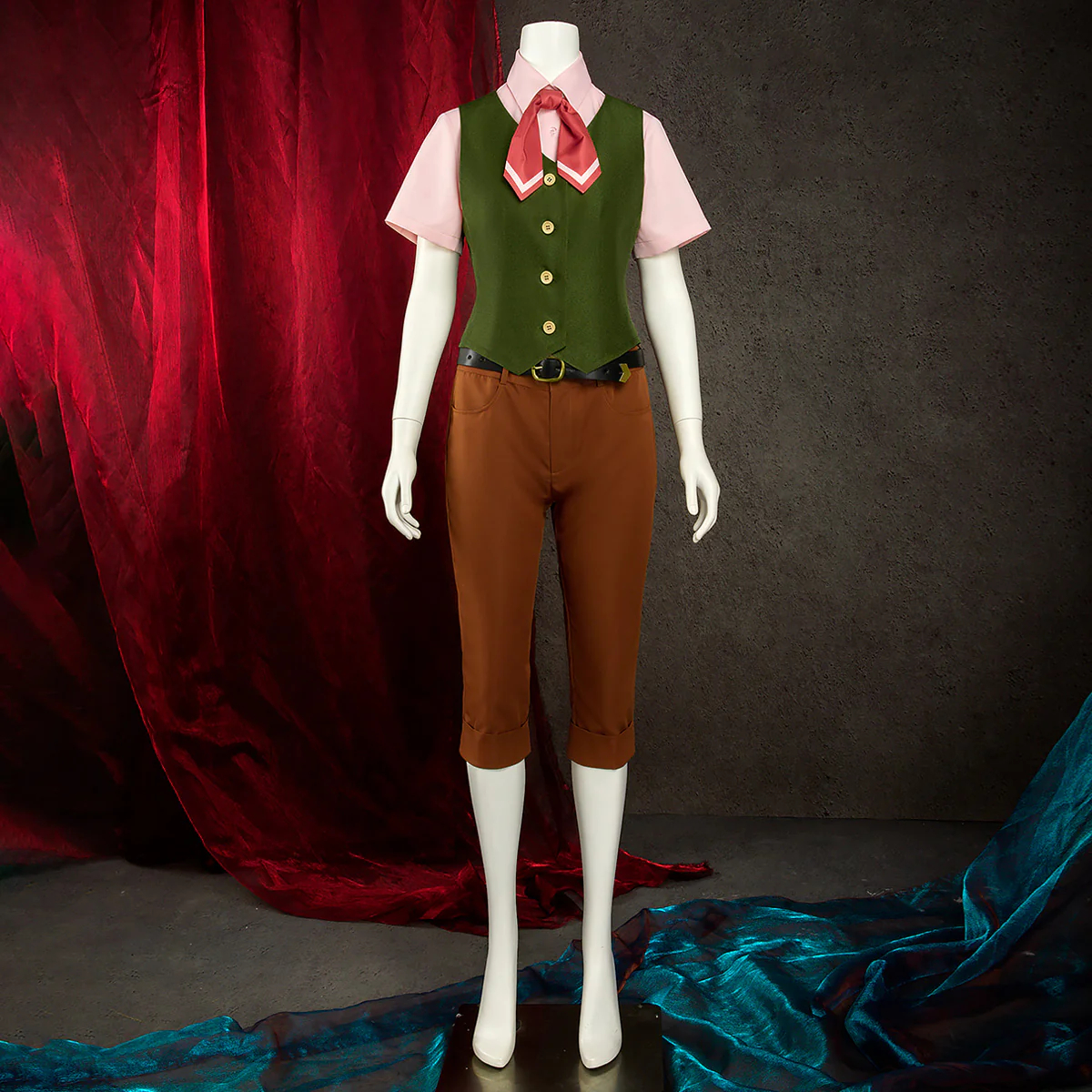 Ace Attorney Gyakuten Saiban Ema Skye Cosplay Costume