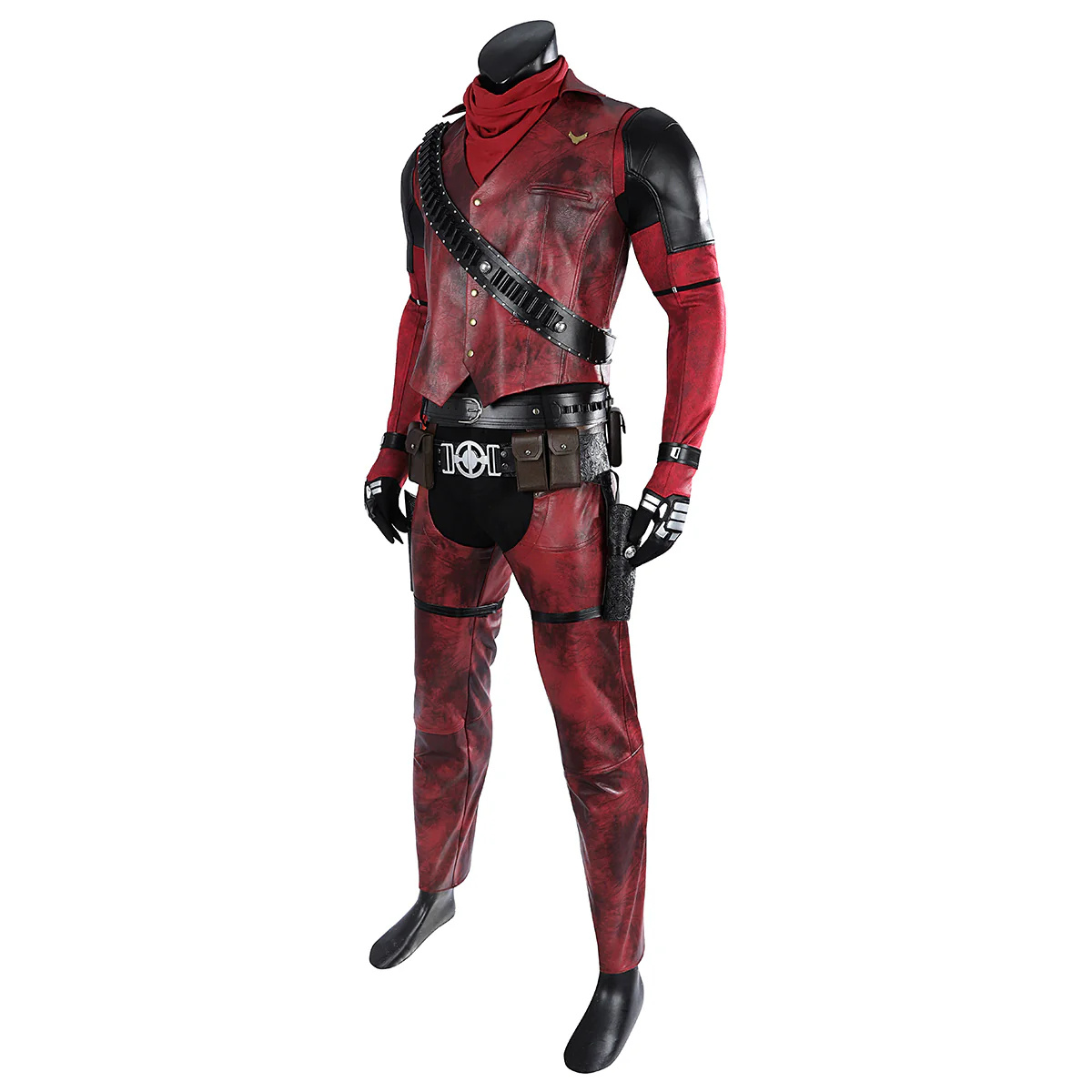Deadpool 3 Wolverine and Deadpool Cowboypool Cosplay Costume
