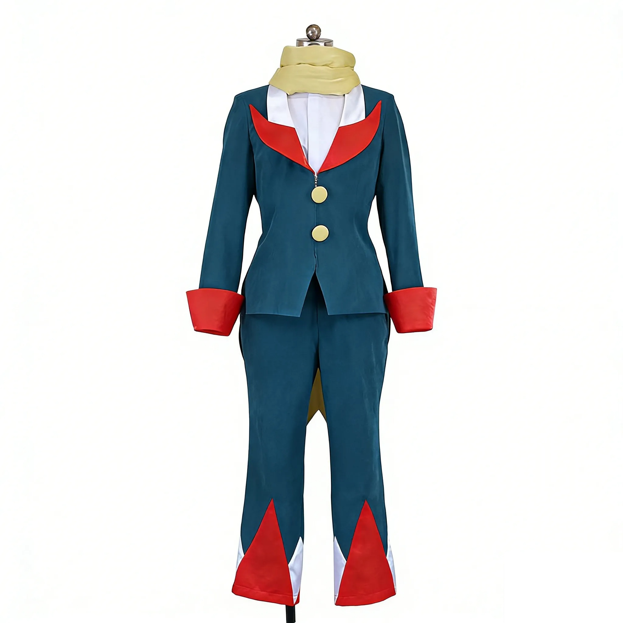 Pokémon Grimsley Cosplay Costume 