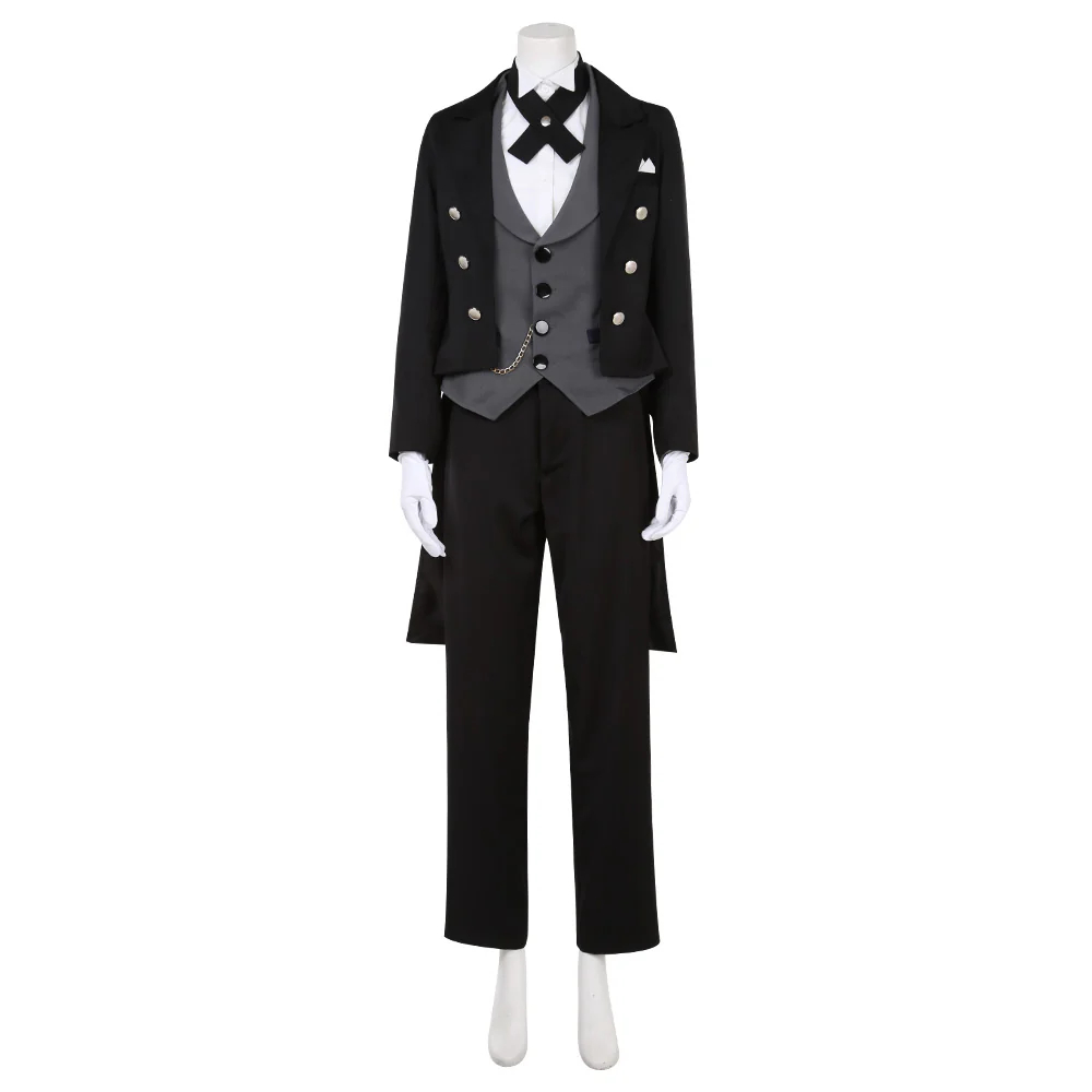 Persona 3: Dancing Moon Night Yuki Makoto Minato Arisato Butler Suit Cosplay Costume