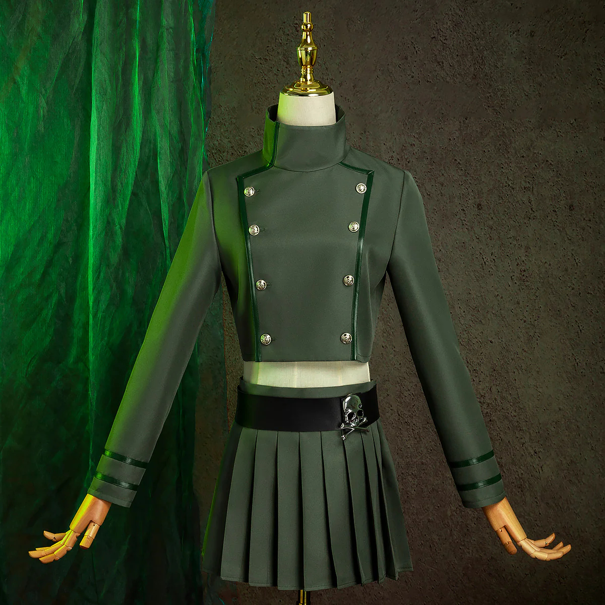 KKatekyo Hitman Reborn! Vongola Chrome Dokuro Cosplay Costume