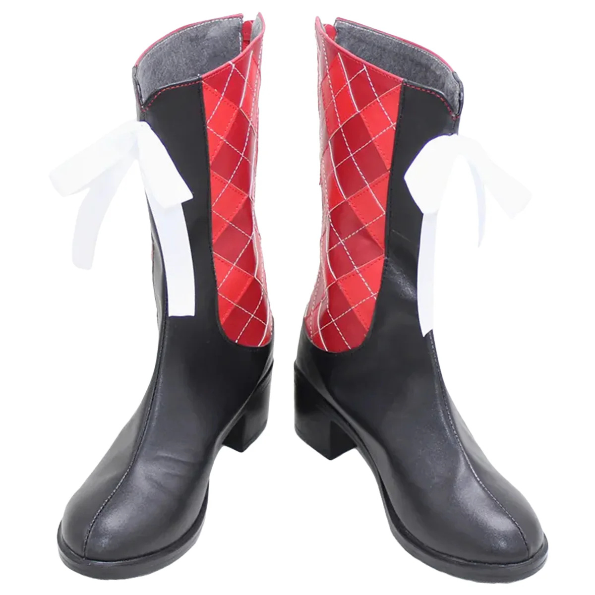 Zombieland Saga Konno Junko Minamoto Sakura Idol Black Red Shoes Cosplay Boots