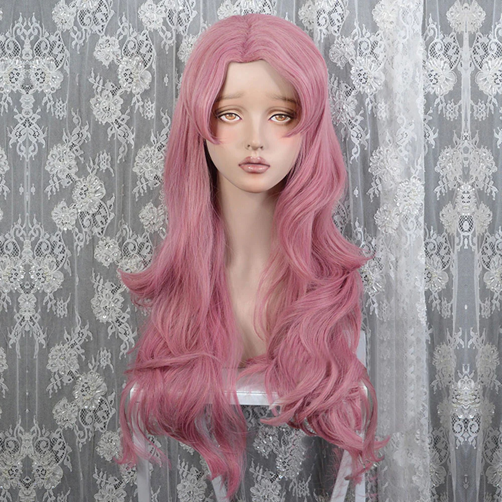 Black Clover Vanessa Enoteca Pink Red Cosplay Wig