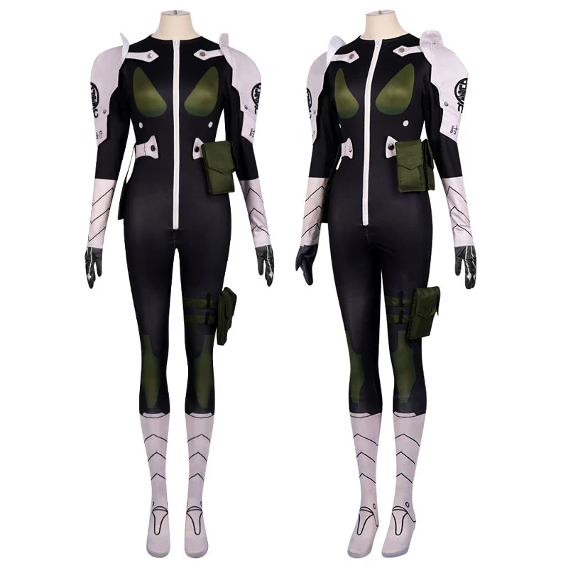 Kaiju No. 8 Ashiro Mina Jumpsuit Cosplay Costumes