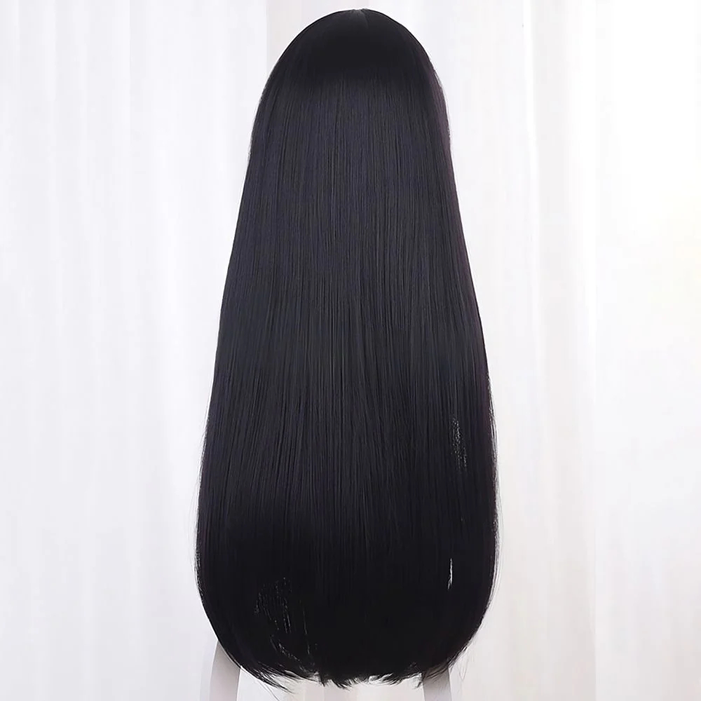 Hell's Paradise Jigokuraku Touma Aza Black Cosplay Wig