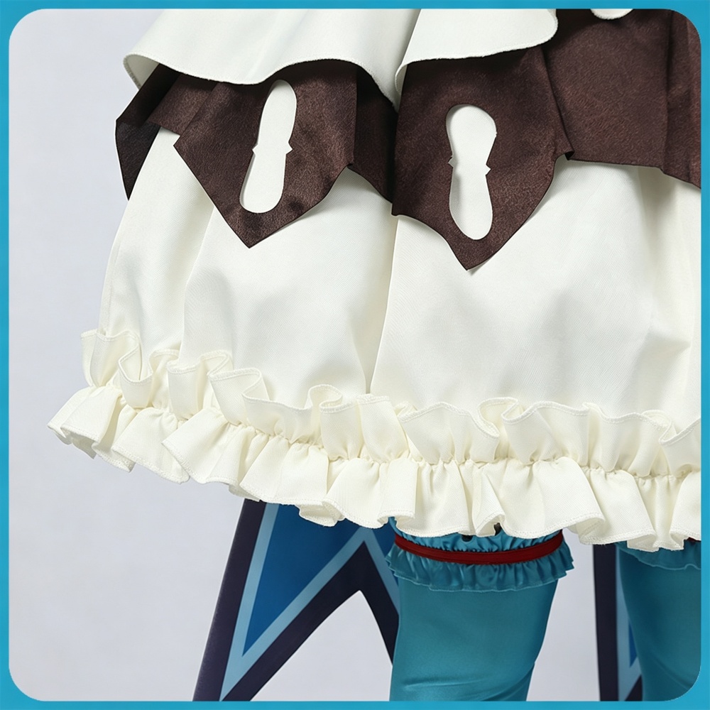 Uma Musume Pretty Derby Yamanin Zephyr Cosplay Costume Racewear Outfit 