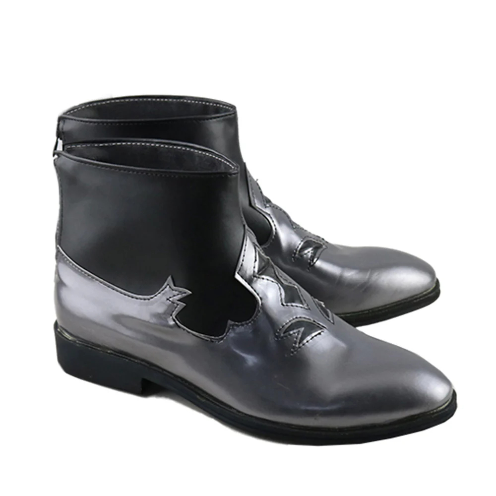 Persona 5 Scramble: The Phantom Strikers Zenkichi Hasegawa Wolf Black Cosplay Shoes