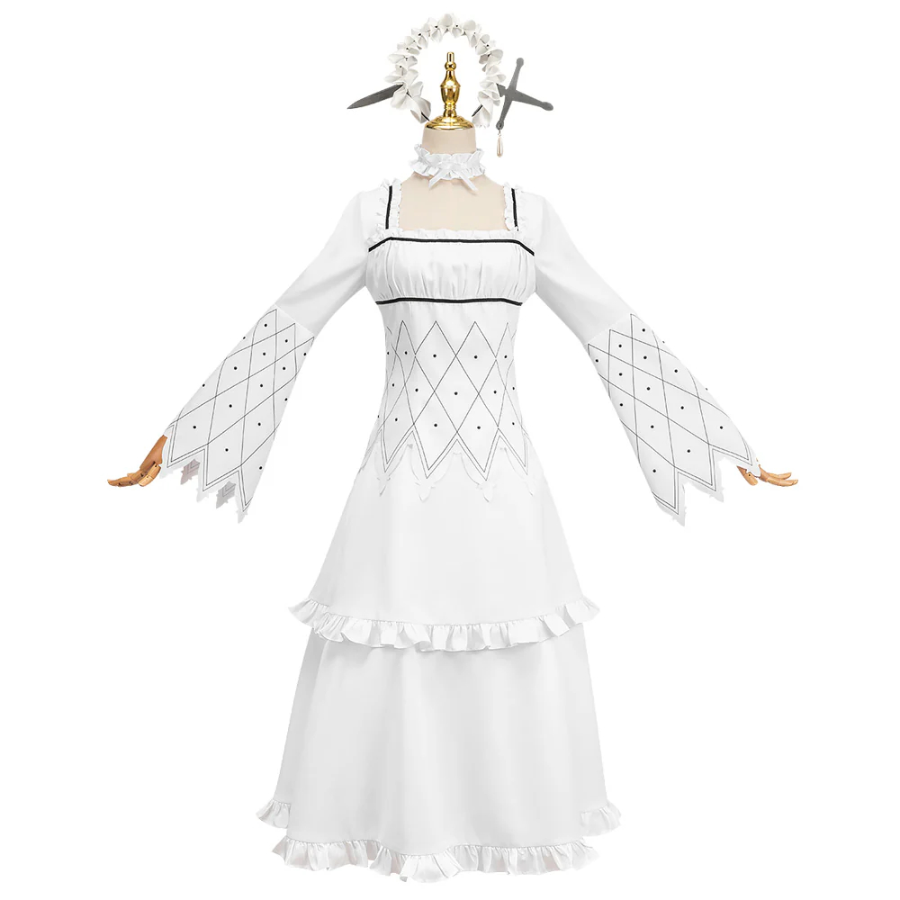Persona 3 Reload P3R Chidori Yoshino White Dress Cosplay Costume