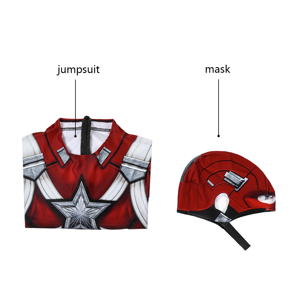 Marvel Movie Black Widow  Red Guardian Cosplay Costume J19056BA 