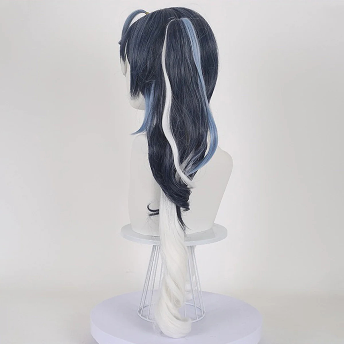 Vocaloid Hatsune Miku Snow Miku 2025 Blue White Cosplay Wig