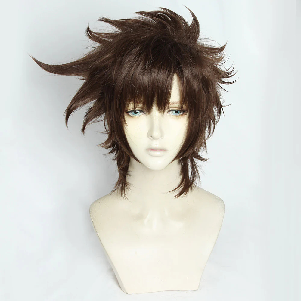 JoJo's Bizarre Adventure: Battle Tendency Joseph Joestar Halloween Brown Cosplay Wig
