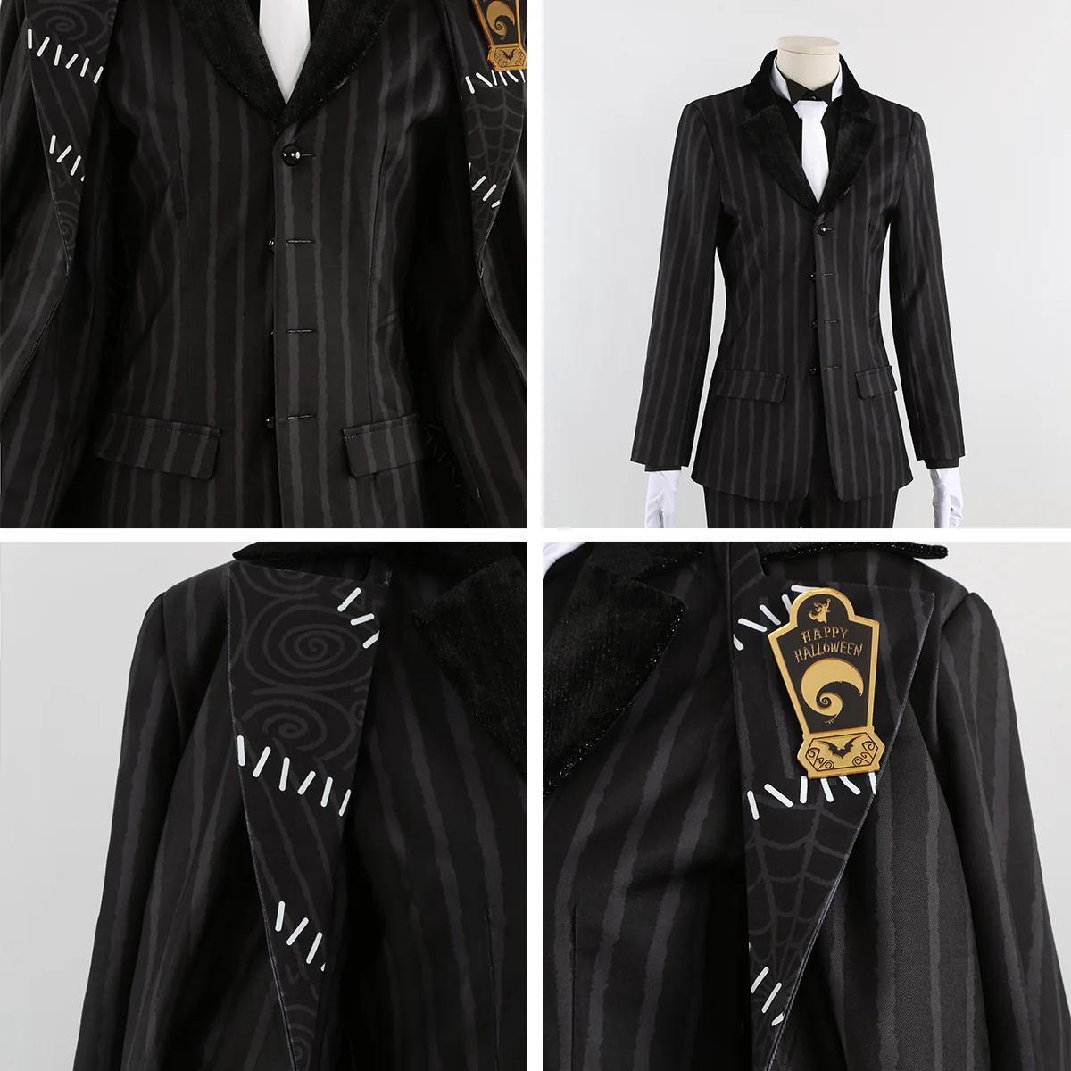 Disney Twisted Wonderland Jamil Halloween Cosplay Costume