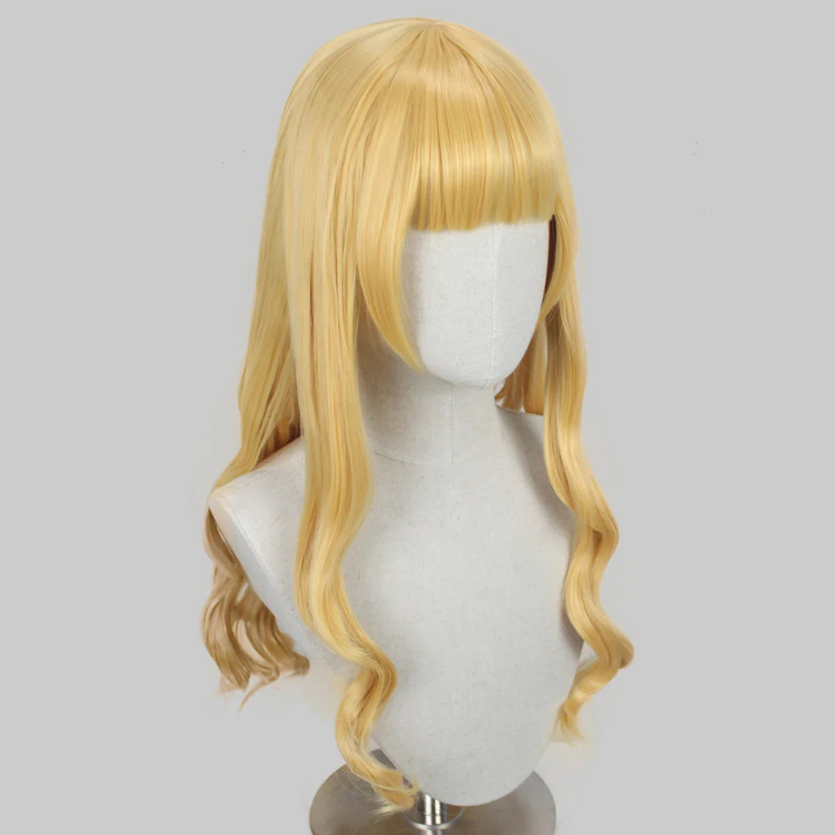 Black Clover Mimosa Vermilion Brown Golden Cosplay Wig