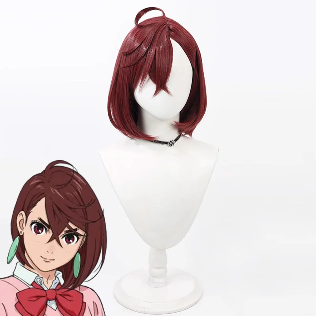 Dandadan Momo Ayase Brown Cosplay Wig