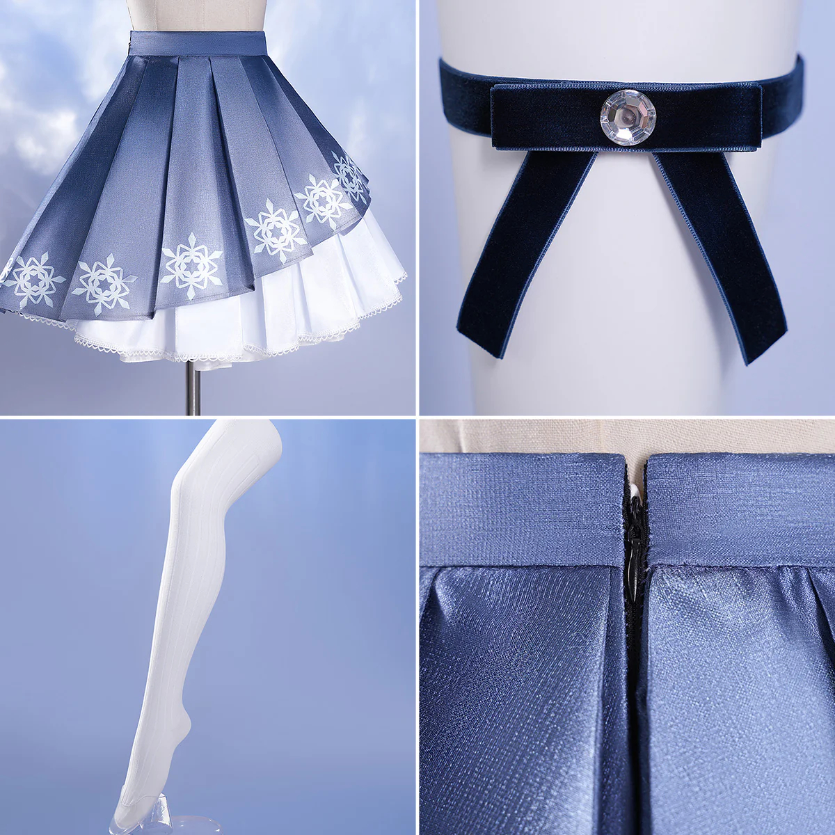 Vocaloid Hatsune Miku Snow Miku 2025 Cosplay Costume