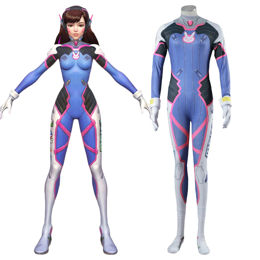 [Copy]Overwatch OW D.Va DVa Hana Song Waveracer D.VA Cosplay Costume