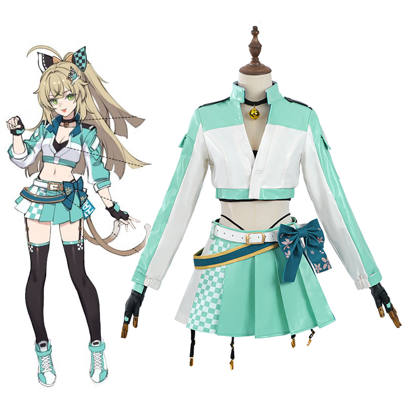  Genshin Impact Kirara Racing Suit Cosplay Costume