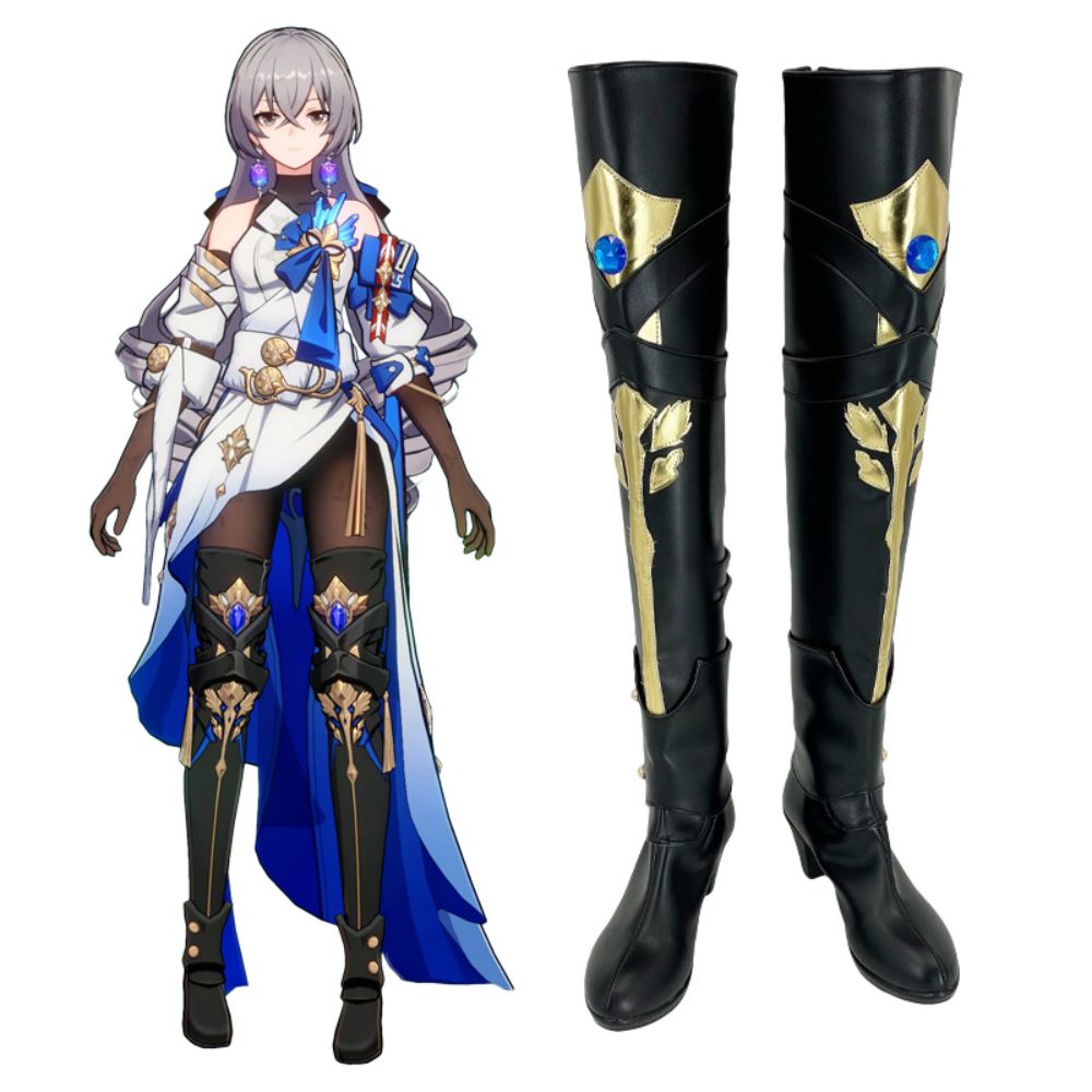Honkai: Star Rail Bronya Rand Cosplay Shoes