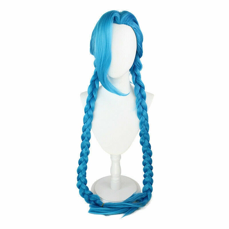 Game League of Legends LOL Jinx Cosplay Costume And Wigs DAX