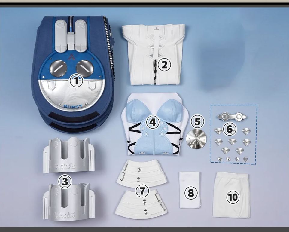 Zenless Zone Zero ZZZ Nome Hollowell Cosplay Costume