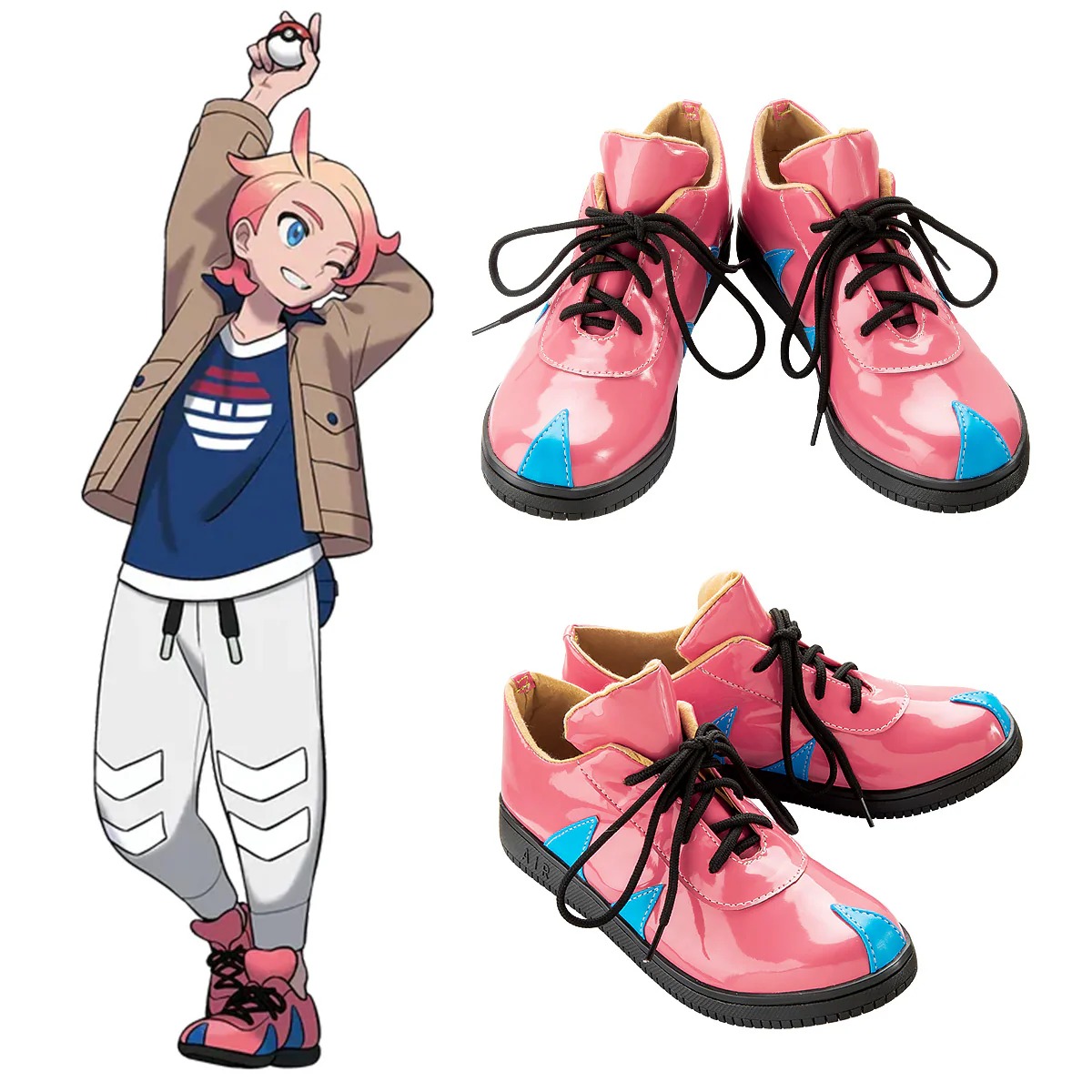 PM PM Legends Z-A Urbain Pink Cosplay Shoes