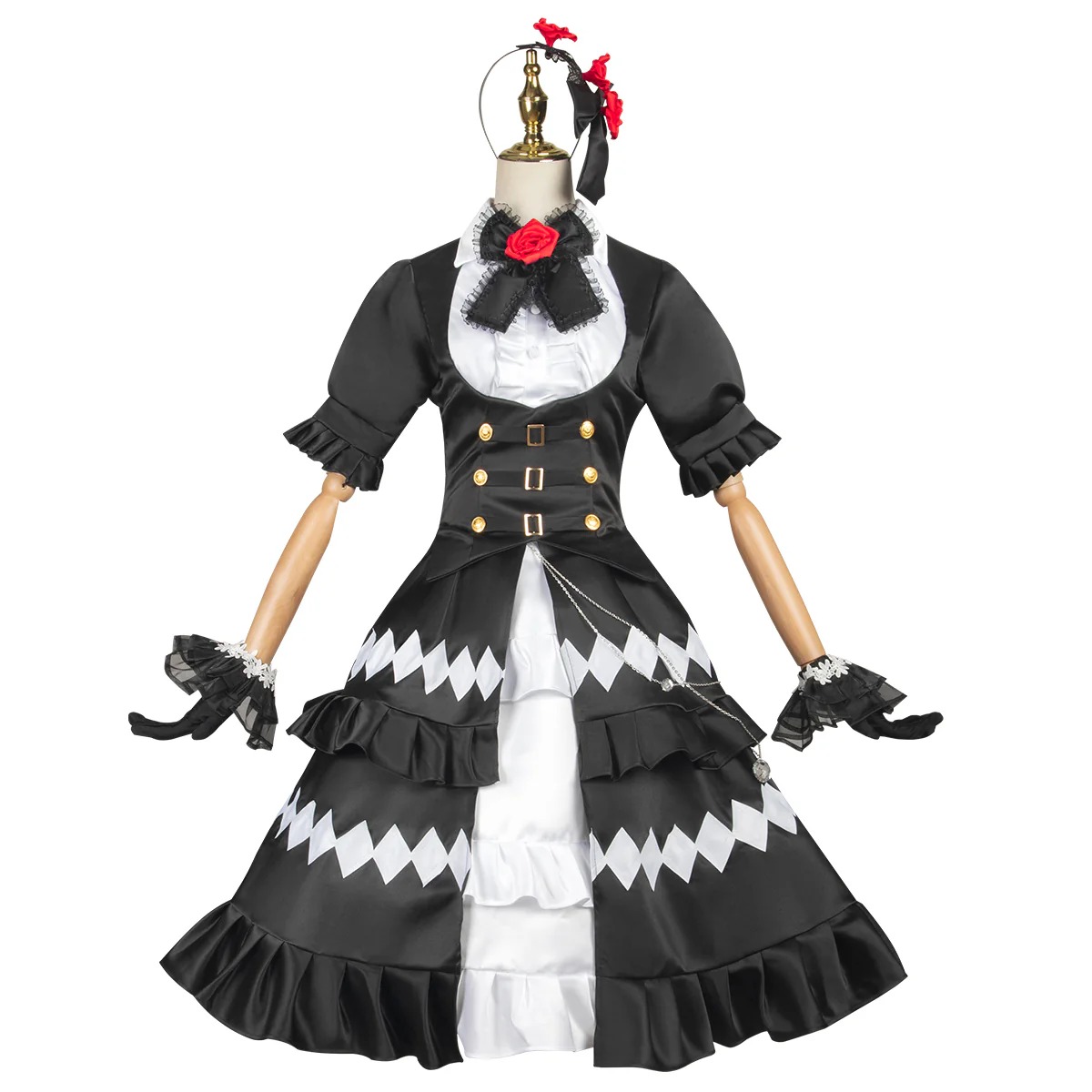 Date A Live Ⅲ Tokisaki Kurumi Nightmare Cosplay Costume