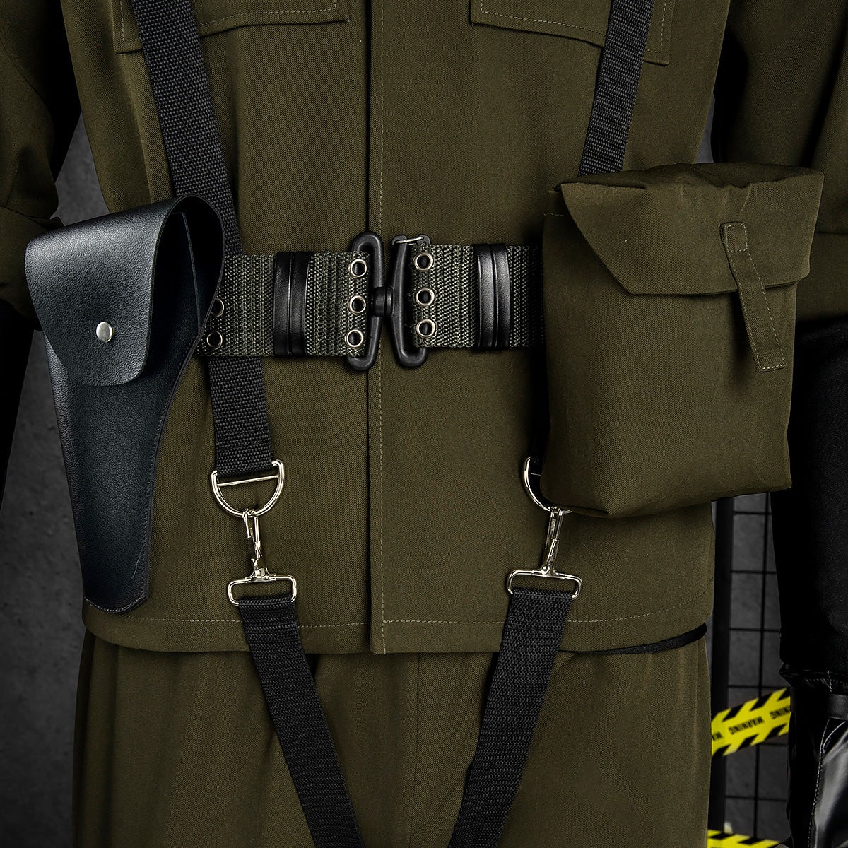 Metal Gear Solid Delta: Snake Eater MGS3 Big Boss Naked Snake John Solid Snake Green Cosplay Costume