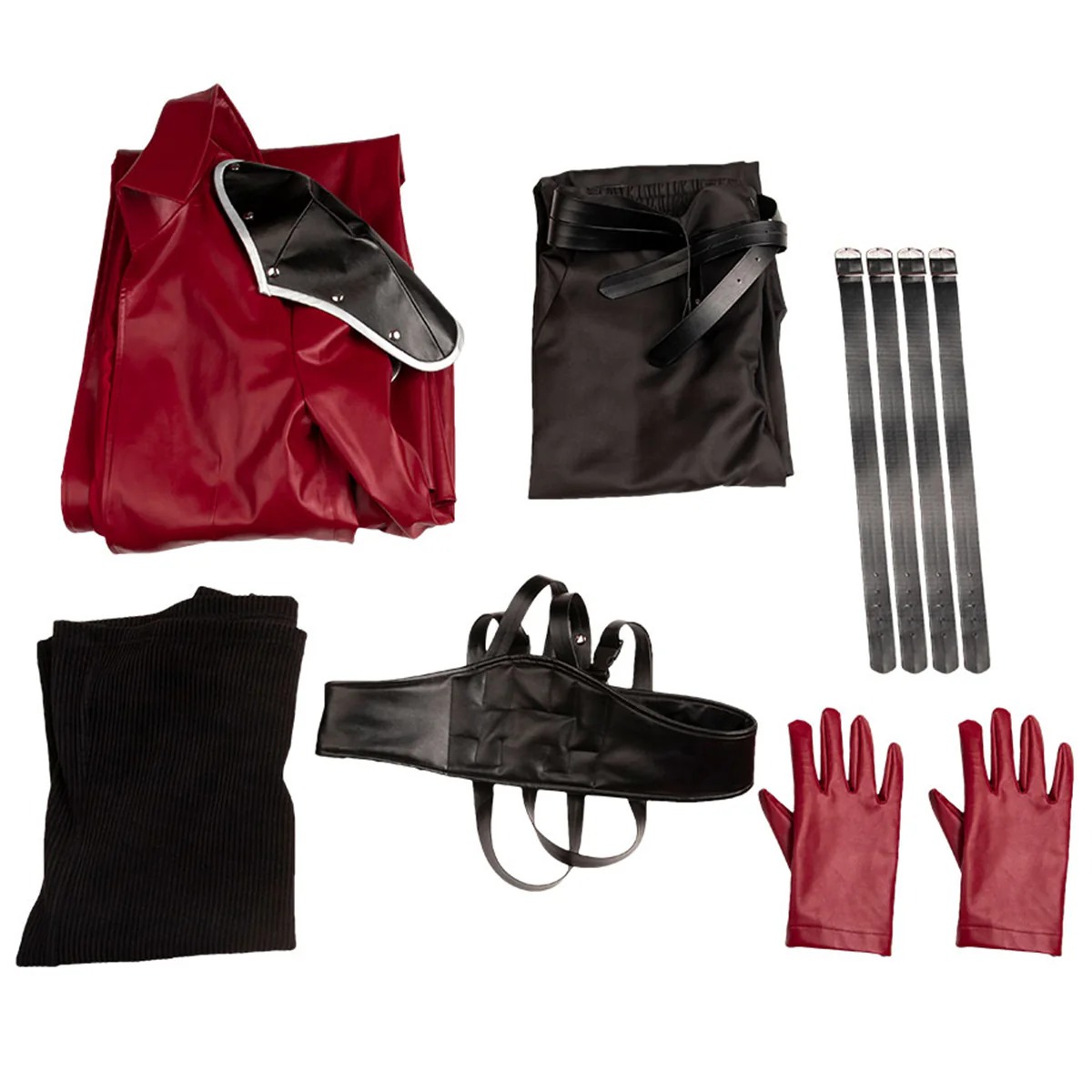 Crisis Core: Final Fantasy VII Reunion Genesis Rhapsodos Cosplay Costume