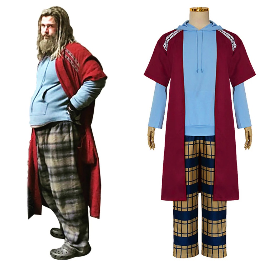 Marvel Avengers 4 Endgame Fat Thor Bro Thor Cosplay Costume