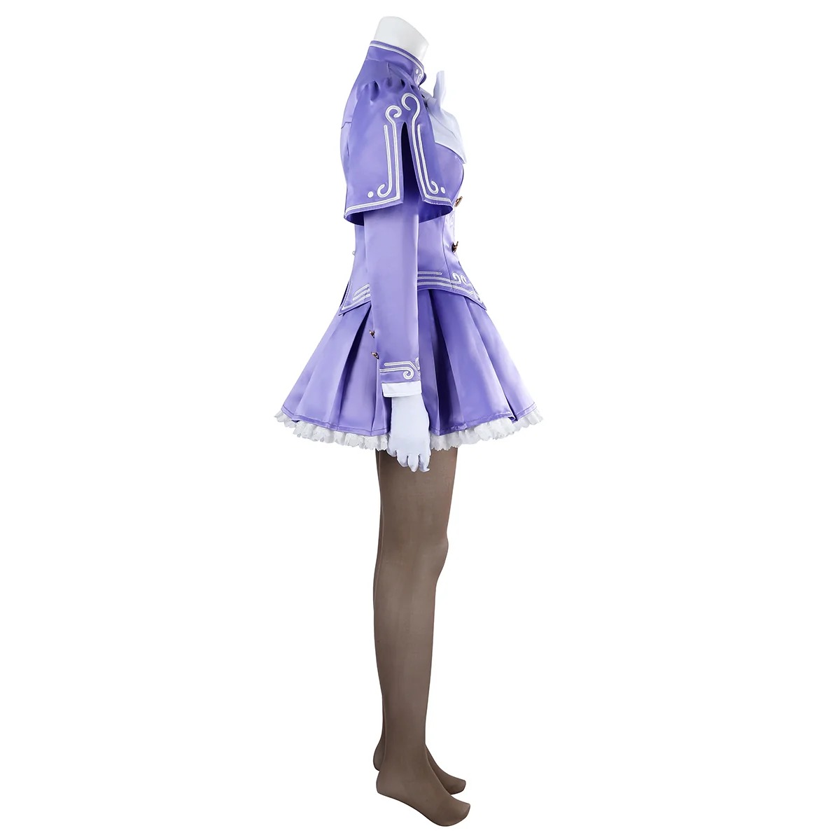 Street Fighter 6 Ingrid Purple Dress Cosplay Costume