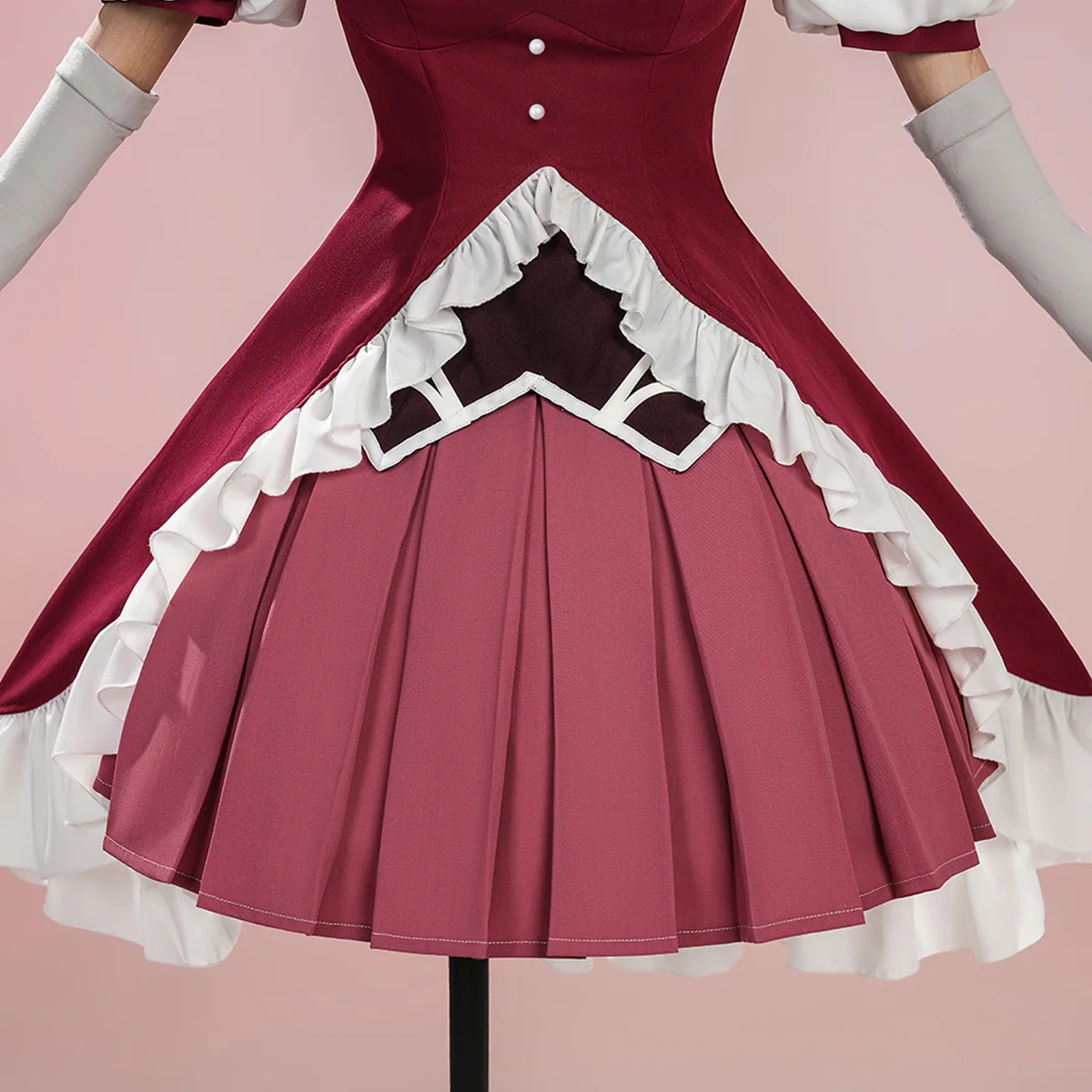 Puella Magi Madoka Magica: Walpurgisnacht Rising Kyouko Sakura Cosplay Costume