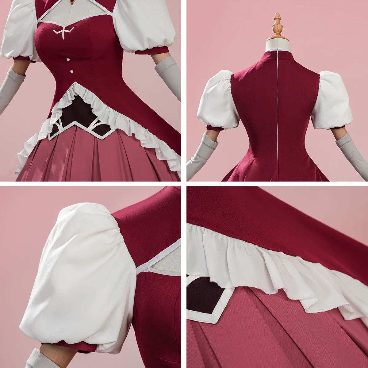 Puella Magi Madoka Magica: Walpurgisnacht Rising Kyouko Sakura Cosplay Costume