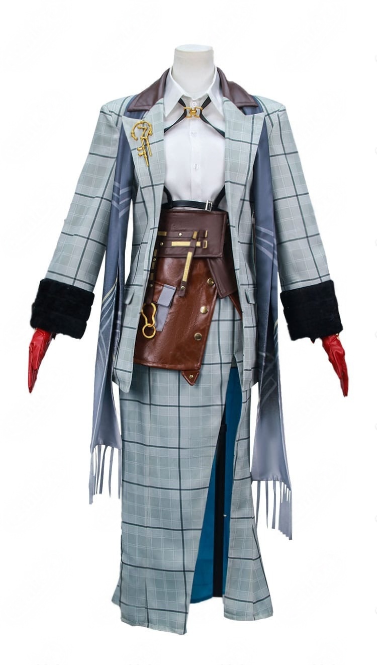  Path to Nowhere‌ Hilda Cosplay Costume Plaid Suit Dress Uniform Halloween