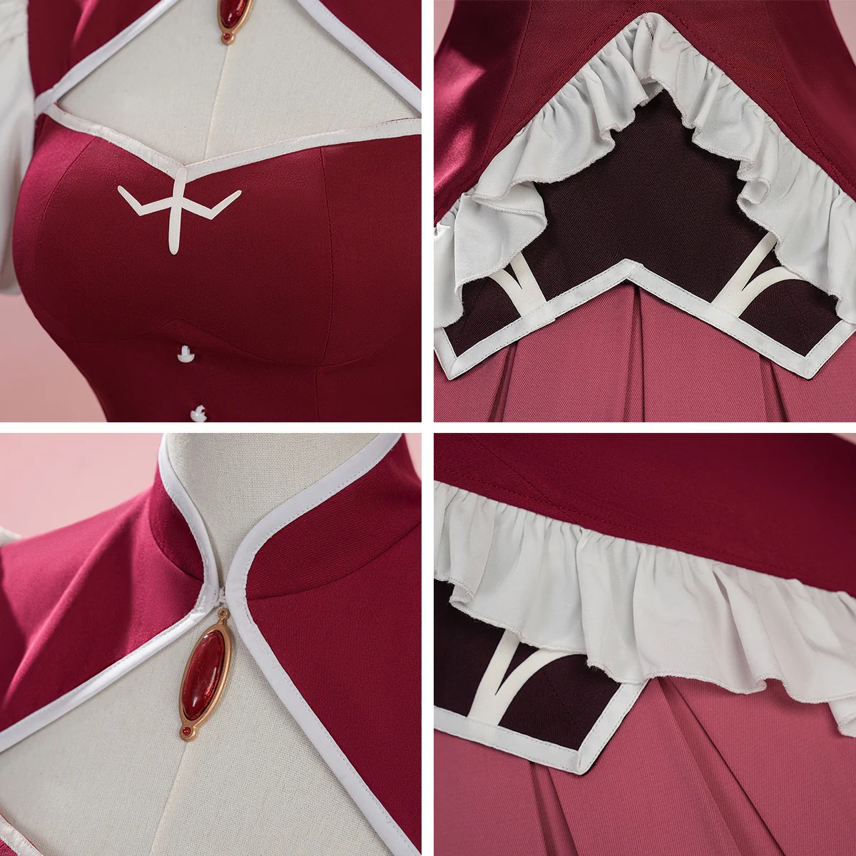 Puella Magi Madoka Magica: Walpurgisnacht Rising Kyouko Sakura Cosplay Costume