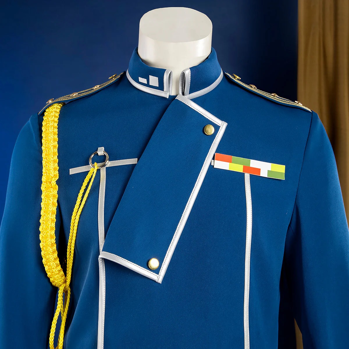 Fullmetal Alchemist Roy Mustang Military Cosplay Costume