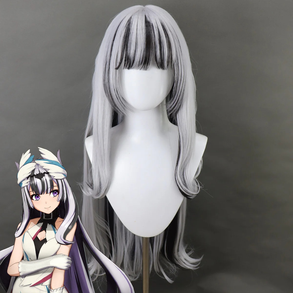 FE Engage Veyle White Cosplay Wig