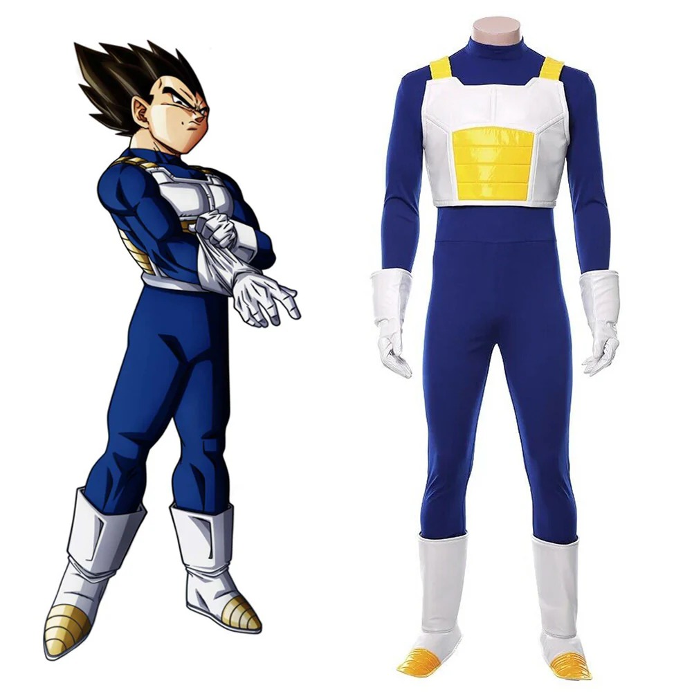 D ball Z Vegeta Cosplay Costume