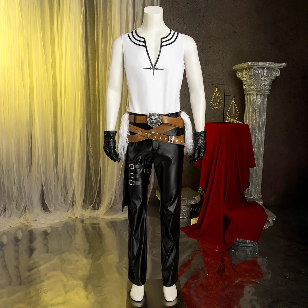 Final Fantasy VIII Squall Leonhart Sukōru reonhāto Cosplay Costume
