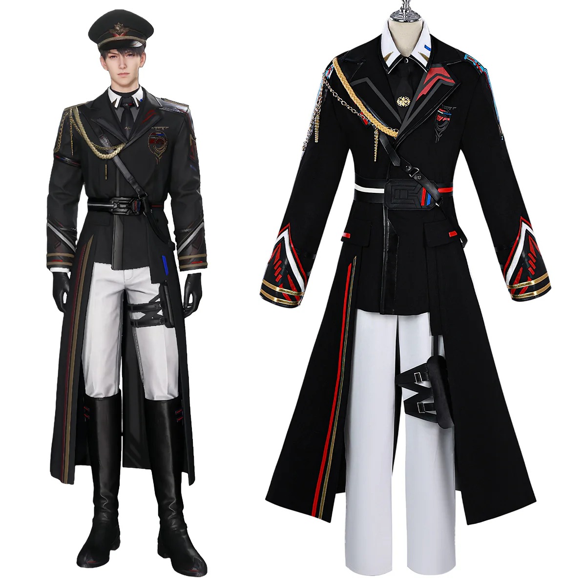 Love and DeepSpace Caleb Farspace Colonel Cosplay Costume