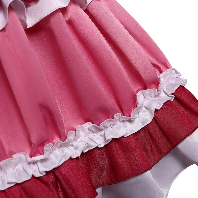 Puella Magi Madoka Magica Kyoko Sakura Stage Outfit Cosplay Costumes