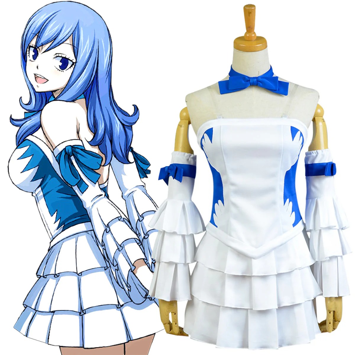 Fairy Tail Juvia Lockser Cosplay Costume
