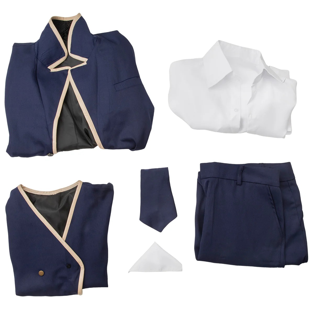 Clair Obscur: Expedition 33 Gustave Blue Suit Cosplay Costume