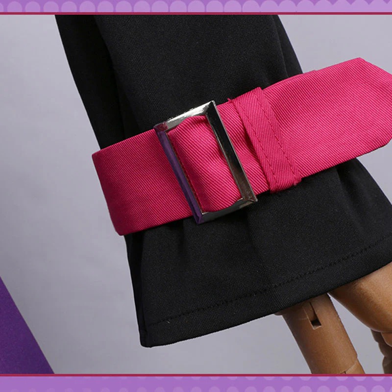 Girls Band Cry Tomo Ebizuka Purple Uniform Cosplay Costumes