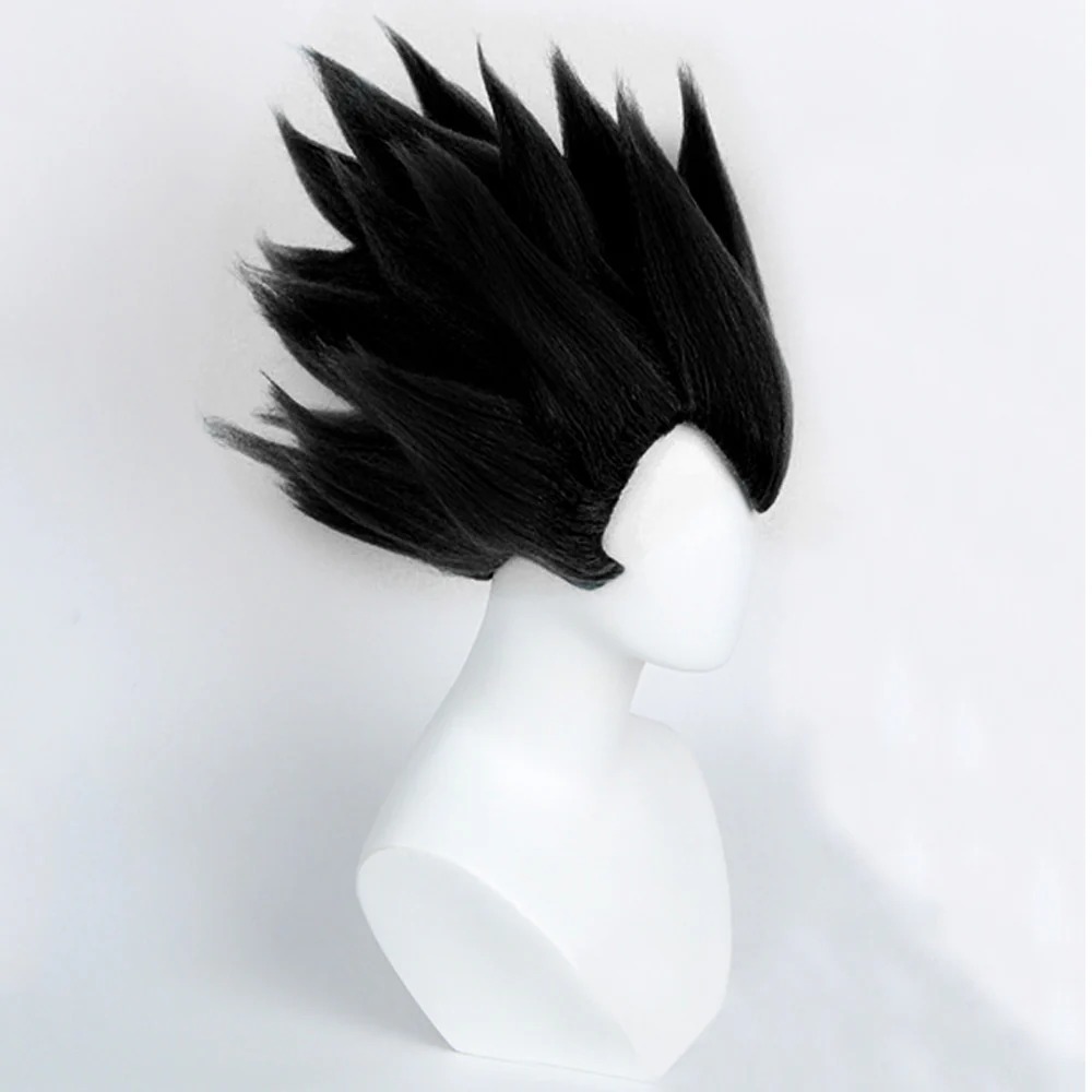 D ball Vegeta Black Cosplay Wig