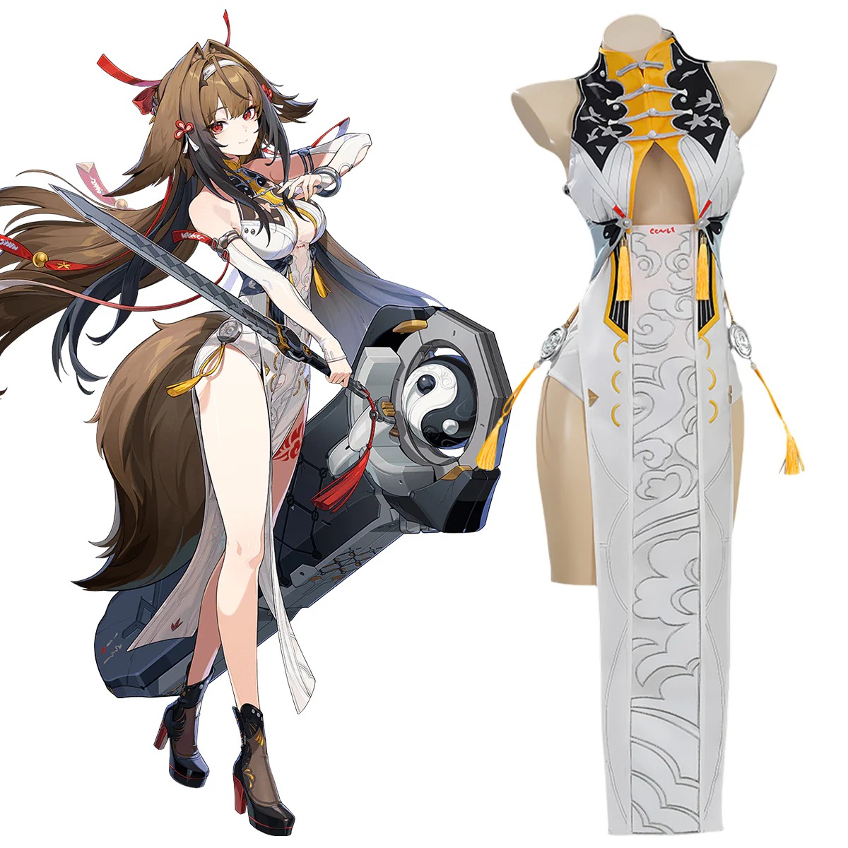 Zenless Zone Zero Ye Shunguang Cosplay Costume