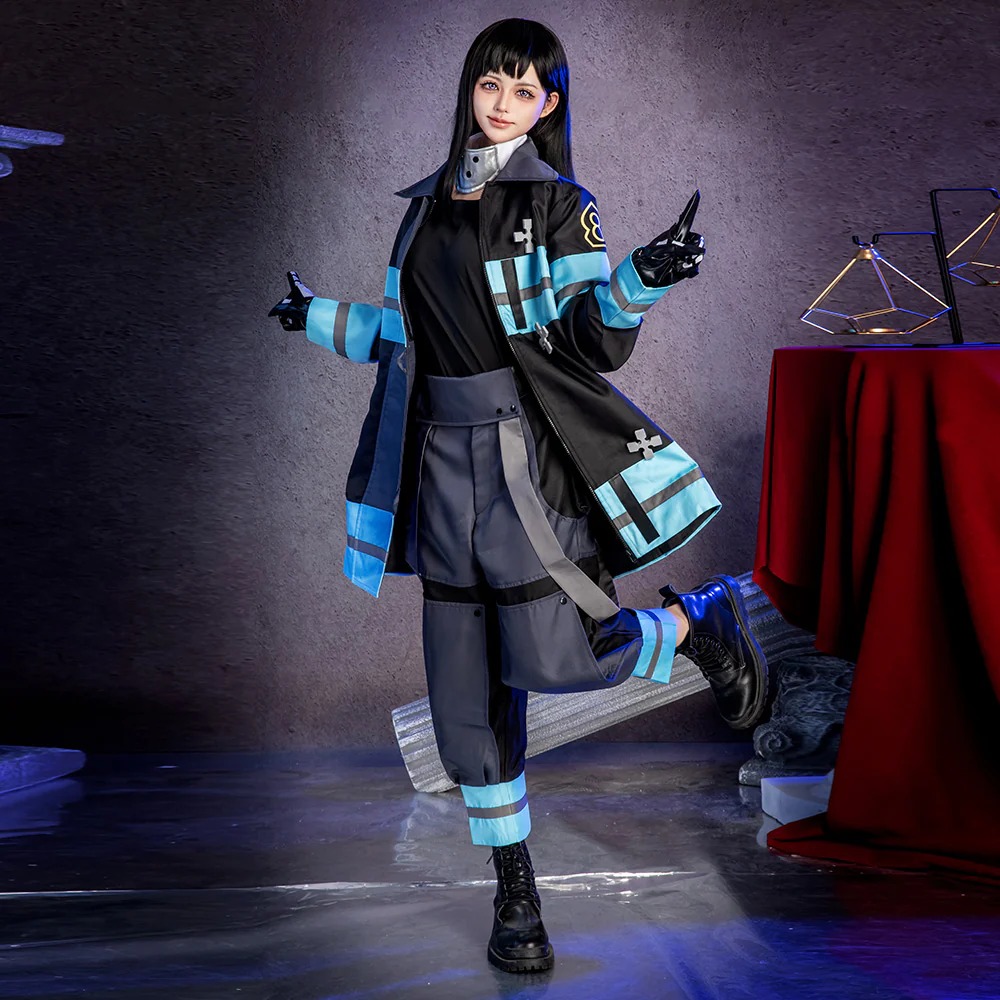 Fire Force Enen No Shouboutai Maki Oze Cosplay Costume