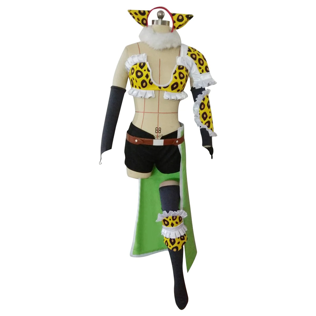 Fairy Tail: Dragon Cry Erza Scarlet Combat Clothing Cosplay Costume