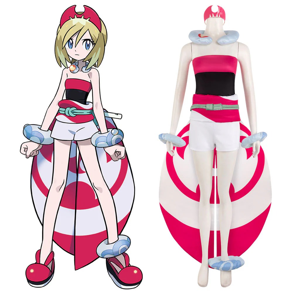 PM PM Legends: Arceus Irida Cosplay Costume