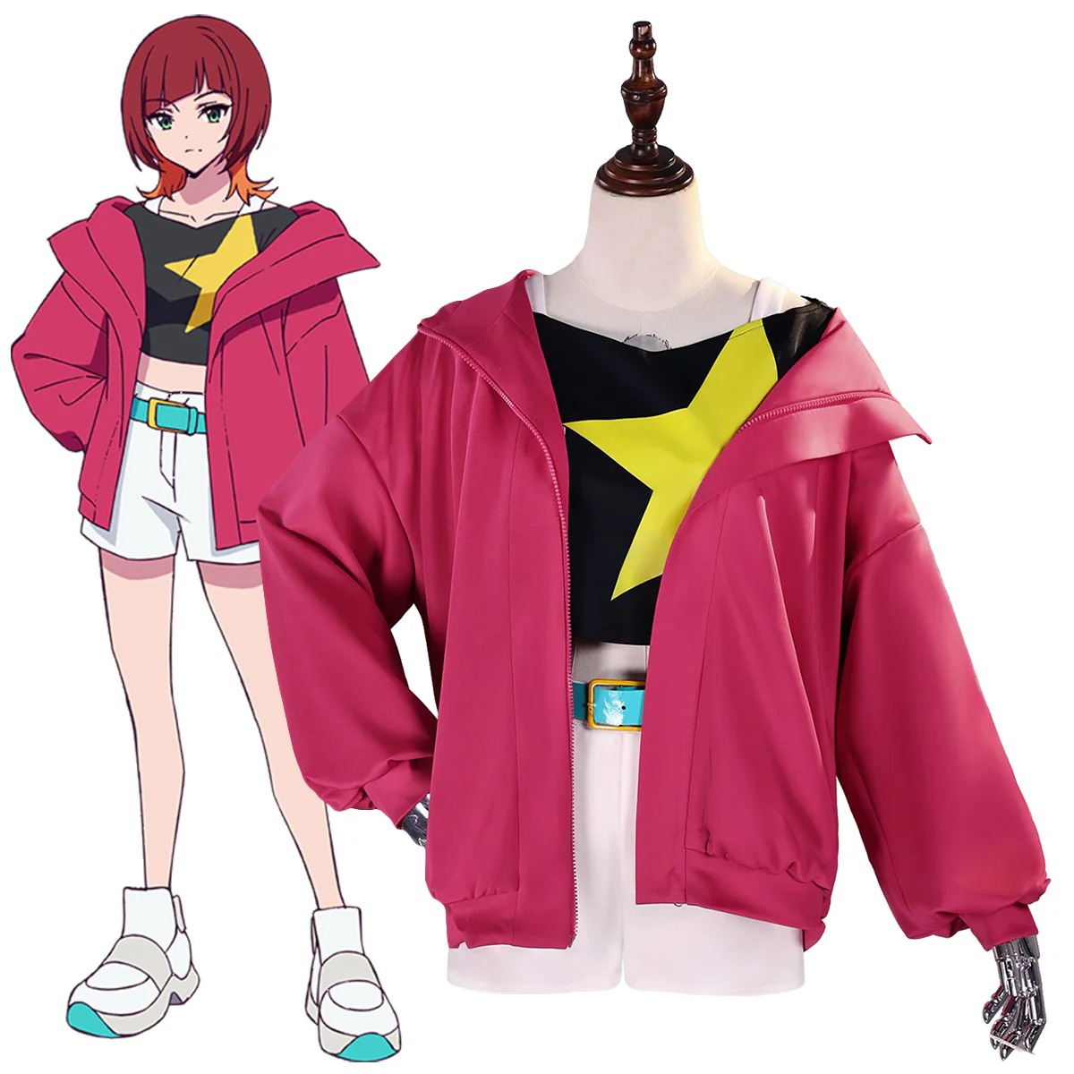 DIGIMON BEATBREAK Reina Sakuya Cosplay Costume